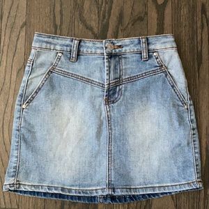 Tillys denim skirt